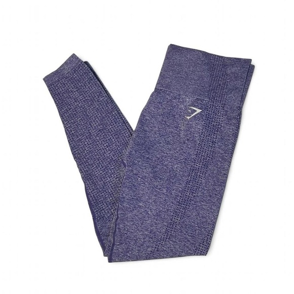 Gymshark Pants - Gymshark Heathered Purple Leggings